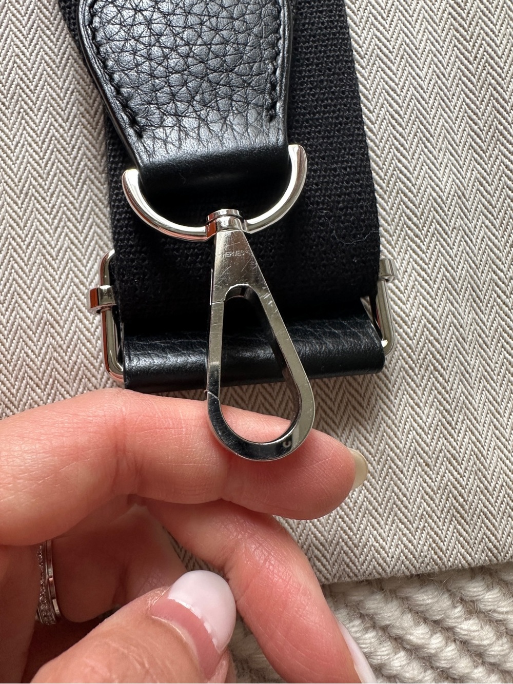 Hermes Evelyne 29 Noir (Black) w/ silver hw - Picture 13 of 14